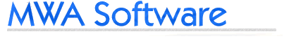 MWA Software Logo logotype